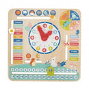 Montessori Educative Learning Wooden My Calendar Activity Toy