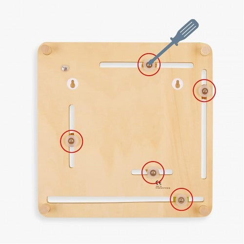 Montessori Educative Learning Wooden My Calendar Activity Toy