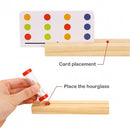 Montessori Educative Learning Wooden Logic Game Activity Toy