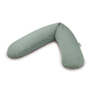 Theraline The Original Maternity and Nursing Pillow Cover - Melange Green Grey Bamboo