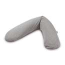 Theraline The Original Maternity and Nursing Pillow Cover - Melange Mid Grey Bamboo