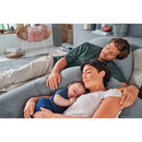 Theraline The Original Maternity and Nursing Pillow - Melange Mid Grey Bamboo