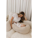 Theraline Muslin Maternity & Nursing Pillow - Sand Beige