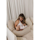 Theraline Muslin Maternity & Nursing Pillow - Sand Beige