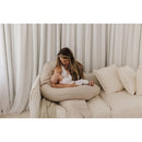 Theraline Muslin Maternity & Nursing Pillow - Sand Beige