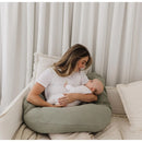 Theraline Muslin Maternity & Nursing Pillow - Sage
