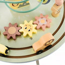 Montessori Educative Learning Wooden Activity Table Sensory Toy