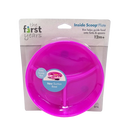 THE FIRST YEARS Inside Scoop Suction Plate (pink/green)