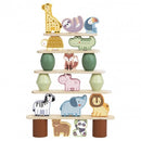 Montessori Educative Learning Wooden Stacking Animal Activity Toy