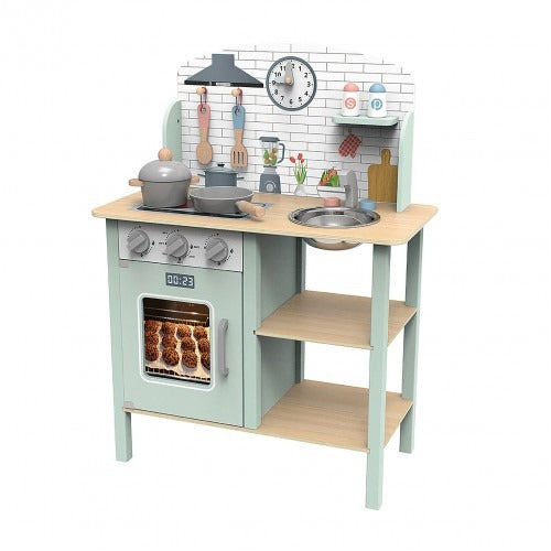 Montessori Wooden Kids Toys Gourmet Chef Kitchen Set