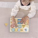 Montessori Educative Learning Wooden Busy Board Activity Sensory Toy