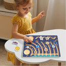 Montessori Educative Learning Wooden Space Maze Activity Toy