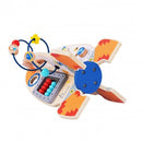 Montessori Educative Learning Wooden Rocket Activity Toy
