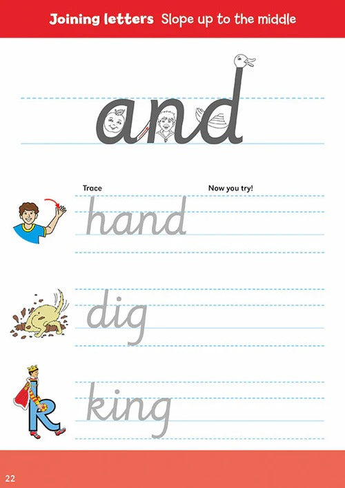 Letterland Beginners Cursive Handwriting