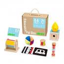 Montessori Educative Learning Wooden Educational Box 0-6 months