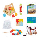 Montessori Educative Learning Wooden Educational Box 19-24 months