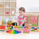 Montessori Educative Learning Wooden Educational Box 25-36 months