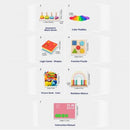 Montessori Educative Learning Wooden Educational Box 25-36 months