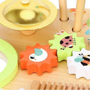 Montessori Educative Learning Wooden Multi-Functional Instrument Music Center