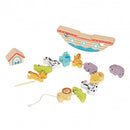 Montessori Educative Learning Wooden 2 In 1 Noah's Ark Balance Activity Toy