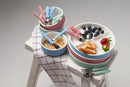 Nava Nest The Complete Weaning Set (Plate + Bowl +Baby & Toddler Cutlery) - 3 Colors