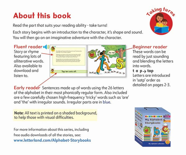 Letterland My Alphabet Story Books (26pk) 2nd ED