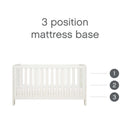Tutti Bambini Alba Mini Cot Bed Essentials - White