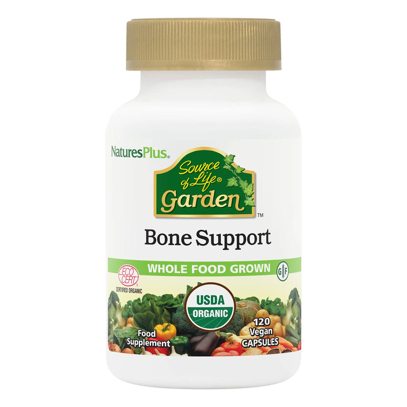 Natures Plus Source of Life Garden Bone Support w/ AlgaeCal, 120 caps. Exp: 03/28