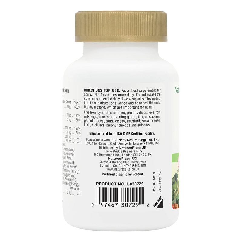 Natures Plus Source of Life Garden Bone Support w/ AlgaeCal, 120 caps. Exp: 03/28