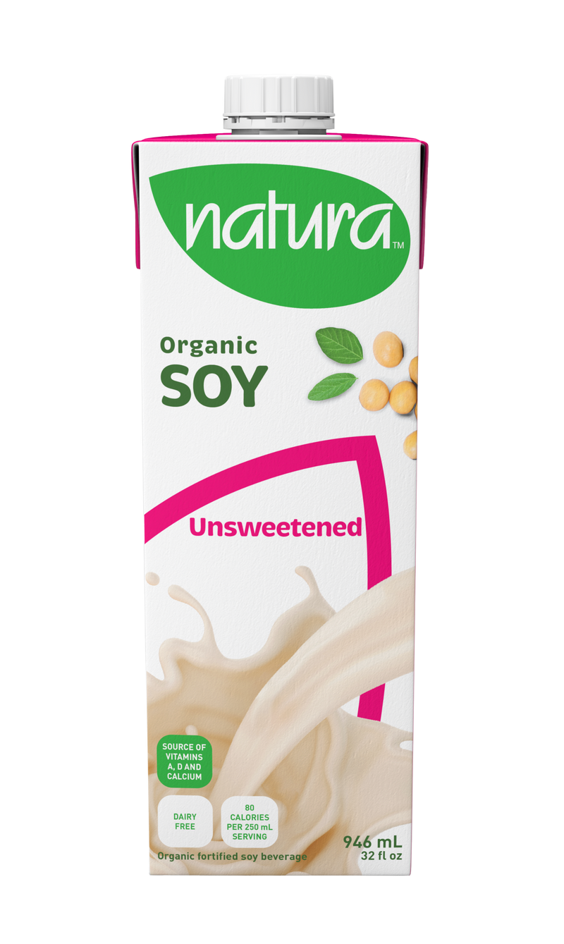 Natur-a Enriched Soy Beverage - Unsweetened (Organic) 946 ml ( Bundle Of 12 Packs ) Exp: 04/26