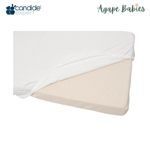 Candide Waterproof Fitted Sheet 70x140 cm - White