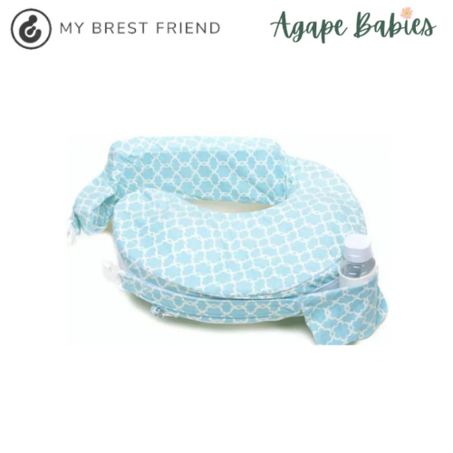 [Cover only] My Brest Friend Deluxe Pillow Cover - Flower Key Sky Blue