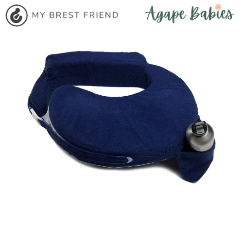 My Brest Friend Deluxe Nursing Pillow - Navy