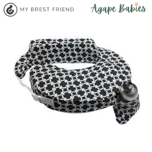 My Brest Friend Original Nursing Pillow - Black & Marina