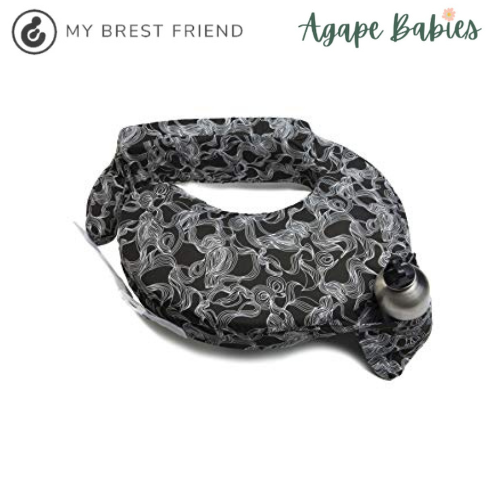 My Brest Friend Original Nursing Pillow - Black & White Dreamy