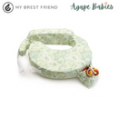 My Brest Friend Original Nursing Pillow - Green Paisley