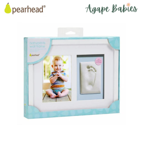 Pearhead Babyprints Wall Frame - White