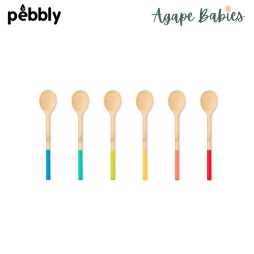 Pebbly Mixing Spoons (S) - 6 Colors