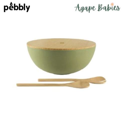 Pebbly Salad Serving Set (XL) - Green