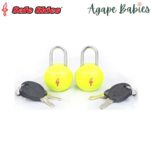 Safe Skies Olympic Padlock Double Set - Tennis