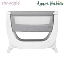 Shnuggle Air Bedside Crib - Dove Grey (1 year local warranty on manufacturing defects)