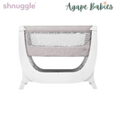 Shnuggle Air Bedside Crib - Stone Grey (1 year local warranty on manufacturing defects)