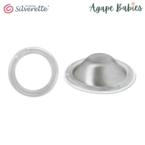 Silverette Silver Nursing Nipple Cups (Reg) & Ofeel Ring (Combo)