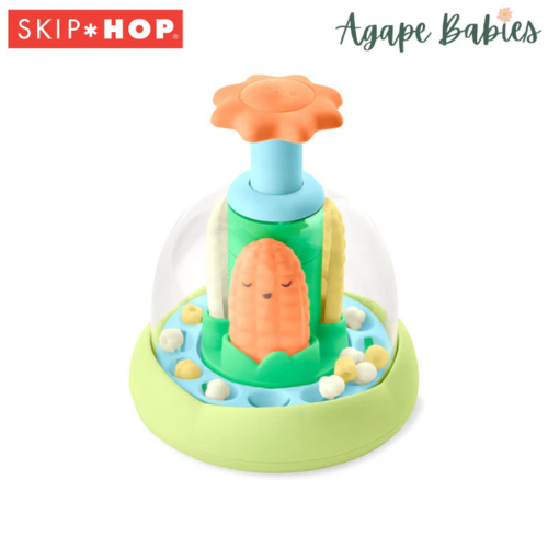 Skip Hop Farmstand Push & Spin Baby Toy