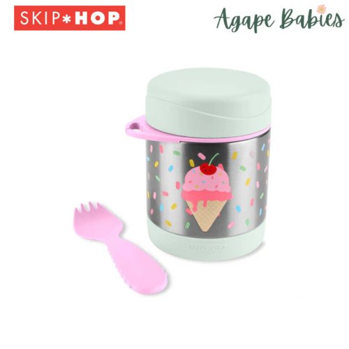 Skip Hop Spark Style Insulated Food Jar - Ice Cream