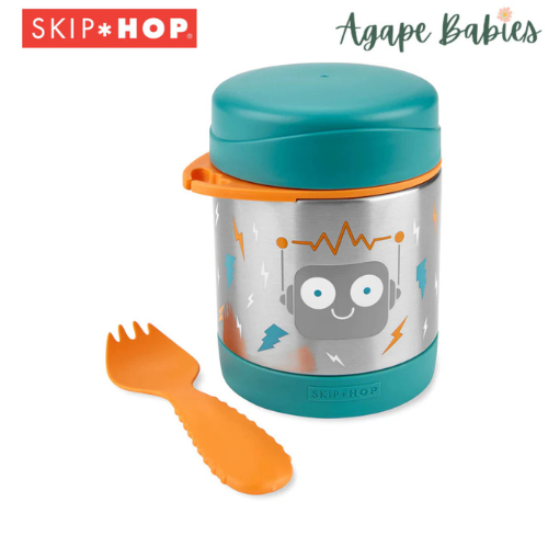 Skip Hop Spark Style Insulated Food Jar - Robot