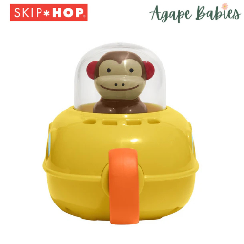 Skip Hop Zoo Bath Pull And Go Submarine - Monkey