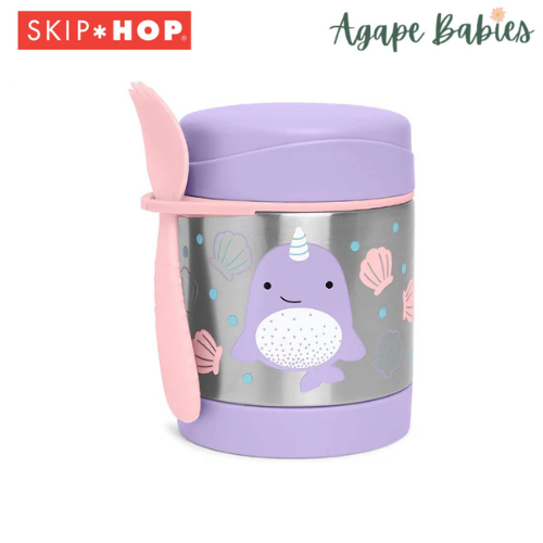 Skip Hop Zoo Insulated Food Jar - Narwhal