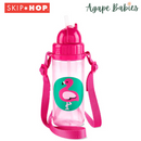 Skip Hop Zoo PP Straw Bottle (Long Strap) - Flamingo