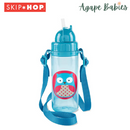 Skip Hop Zoo PP Straw Bottle (Long Strap) - Owl